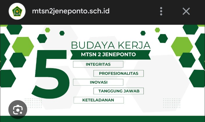 Menerima Kunjungan Studi Tiru MTsN 2 Jeneponto