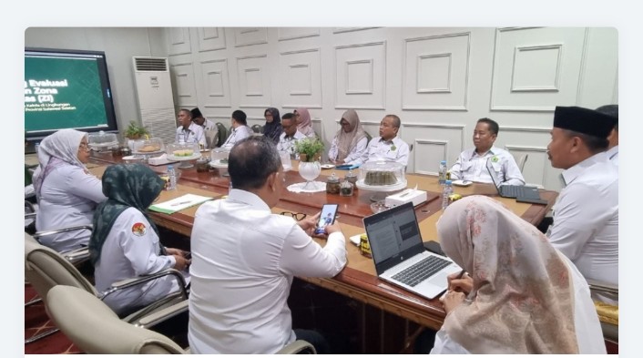 Menghadiri Entry Meeting bersama Tim Itjen Kemenag RI