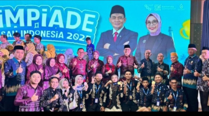 Jaga Tradisi Juara, MAN 2 Kota Makassar Raih 3 Medali Emas dan 1 Medali Perunggu OMI 2025