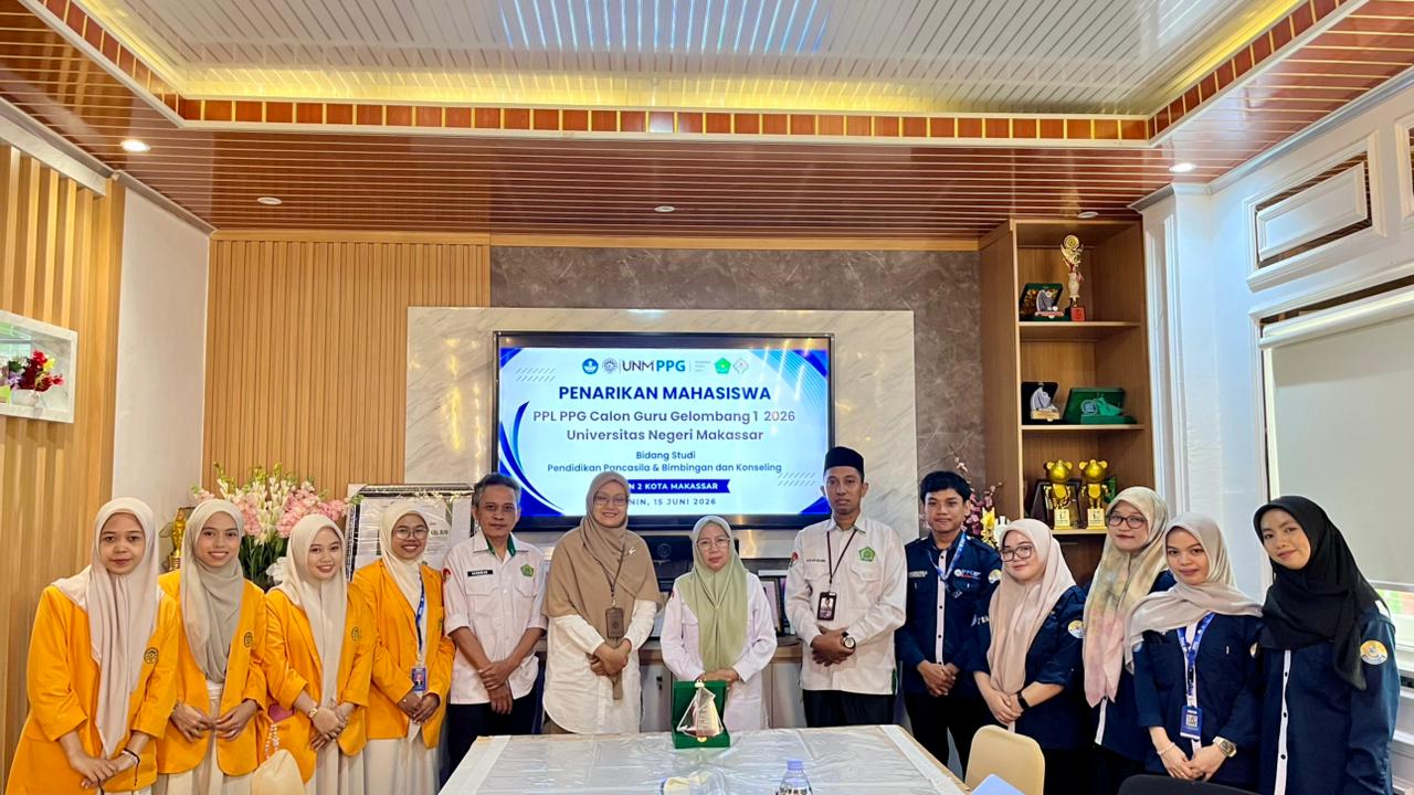 MAN 2 Kota Makassar Resmi Lepas Kembali Mahasiswa PPL PPG Gelombang I 2026 UNM