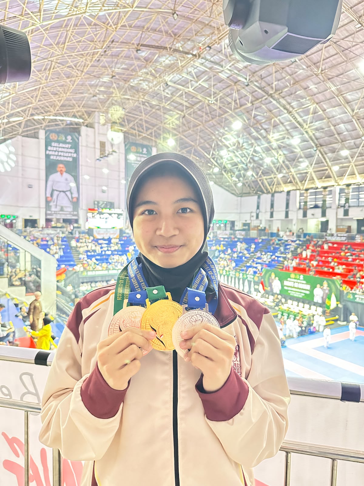 Tiga Podium! Murid MAN 2 Kota Makassar Tampil Gemilang di Kejurnas Karatedo Gojukai 2026