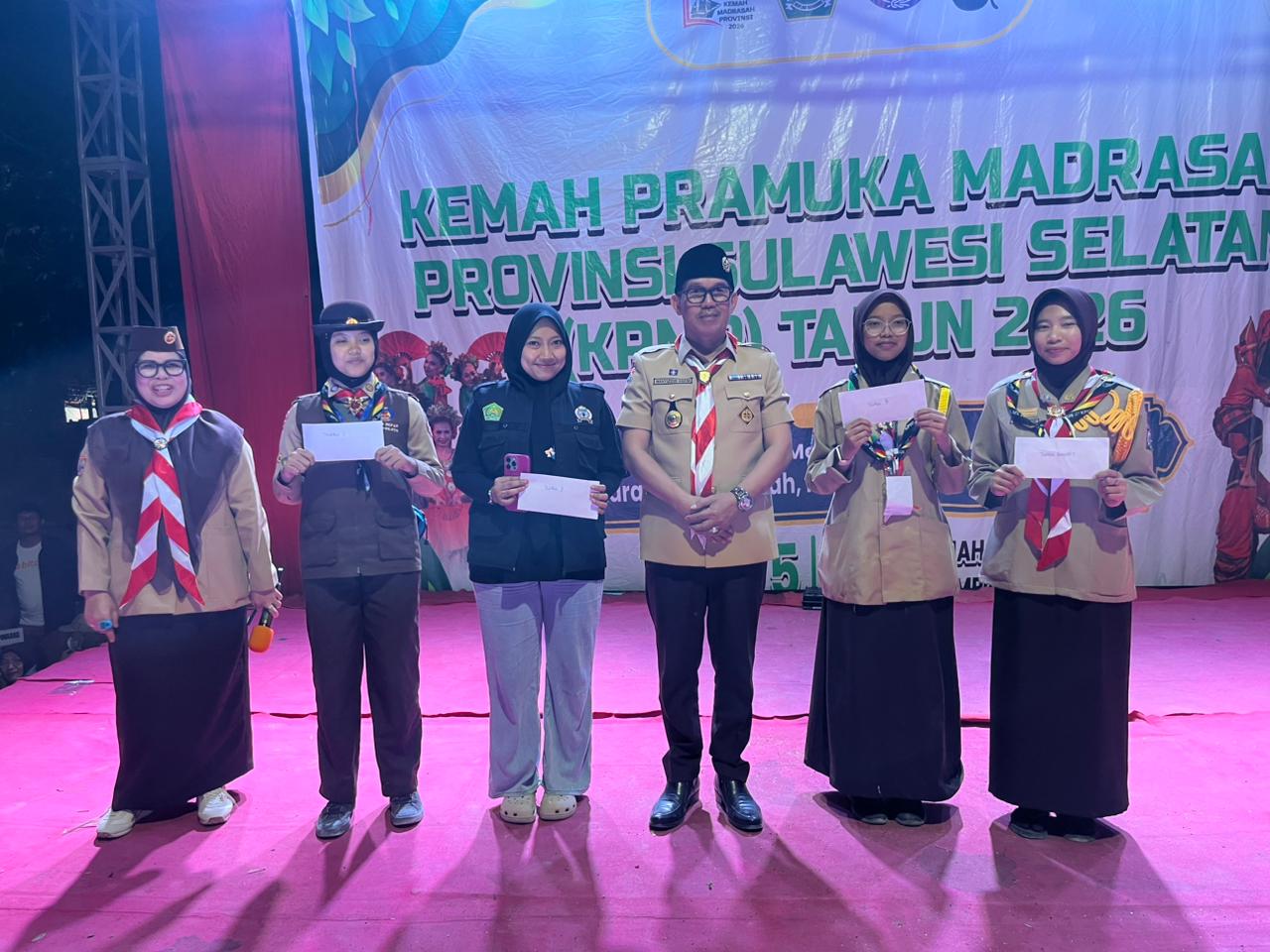 Unjuk Talenta dan Kreativitas, Kontingen MAN 2 Kota Makassar Bersinar di Bumi Perkemahan Cadika