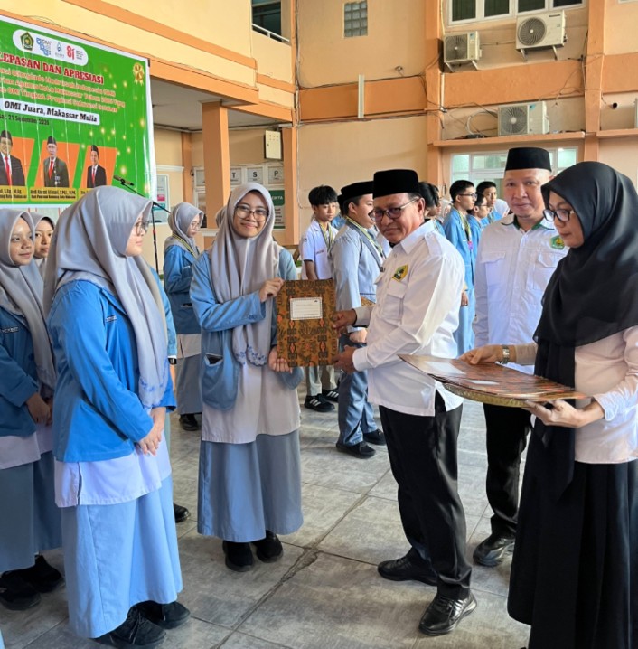 Semangat Menuju Juara: 33 Delegasi OMI Kota Makassar Resmi Dilepas ke Tingkat Provinsi