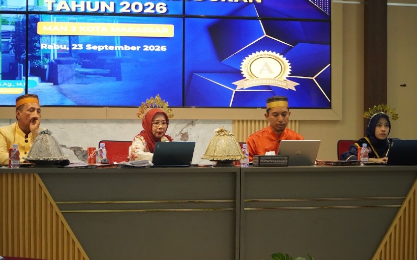 MAN 2 Kota Makassar Jalani Penilaian SSK Paripurna Tingkat Nasional 