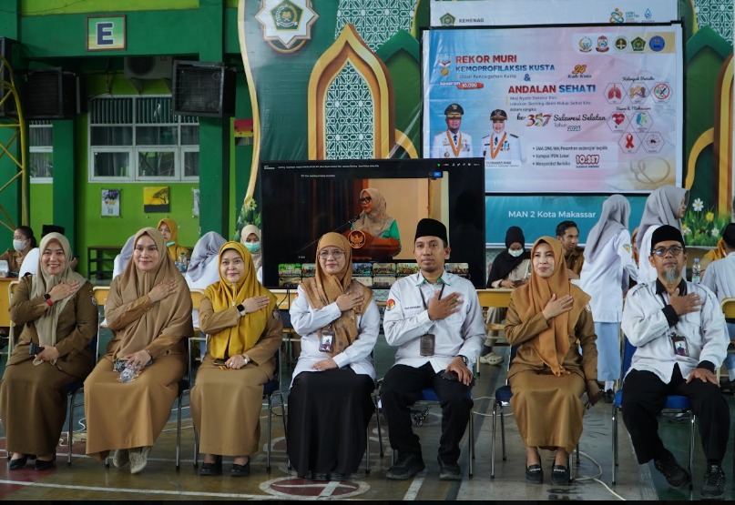 MAN 2 Kota Makassar Tuan Rumah Pelaksanaan Program ANDALAN SEHATI